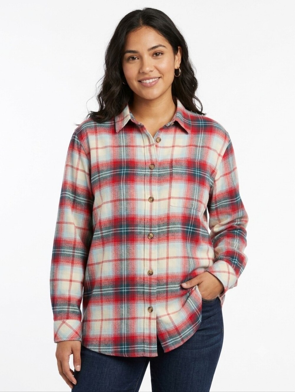 Columbia Women's Holly Hideaway Flannel Shirt
